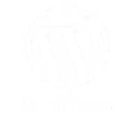 Inicio Logo de WordPress, plataforma web
